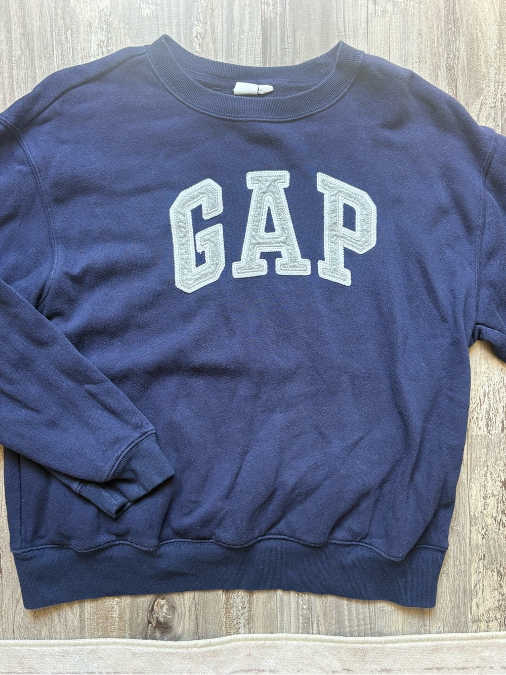 GAP Women’s Navy Crewneck Sweatshirt